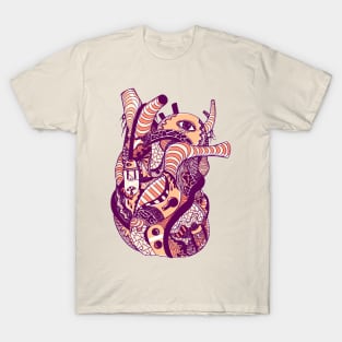 Peach Light Heart T-Shirt